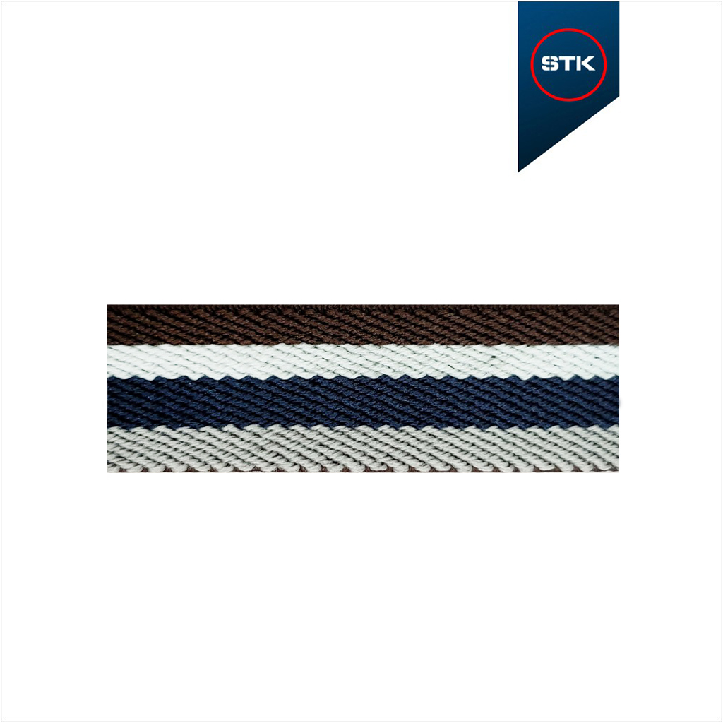 EL&Aacute;STICO STK DIAGONAL 20MM DOVER / BRANCO / MARINHO / CINZA1720